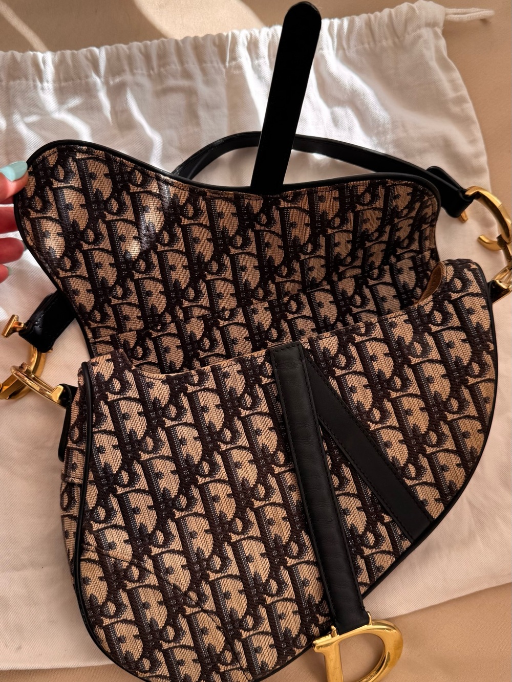 Christian Dior Medium size saddle bag - Picture 4 of 7